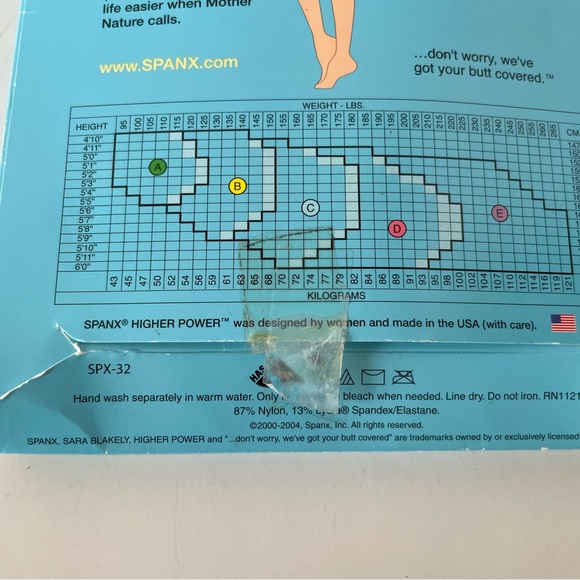 Spanx High Waisted Power Panty Size B bare - Picture 3 of 10